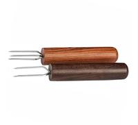 Angoily Outil de Prolongation de Moxibustion en Bois Précieux 2pcs Compact et Sûr Support pour 3 Types de Moxa pour Massage