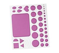 Angoily Outils de Quilling Papier DIY Liège et EVA Modèle pour Bricolage Gabarit pour Cartes et Art Mural Fournitures Quilling Polyvalentes