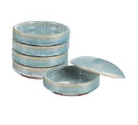 Angoily Palette Céramique Couches pour Peinture Aquarelle Plateaux Empilables Pratiques Mélangeurs Encre et Couleurs Palette Mixte Légère et Portable pour Artistes et Étudiants