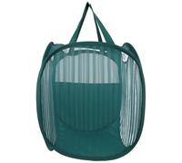 Angoily Panier à linge pliable - Panier à linge pliable en filet - à indéchirable avec large ouverture et poignée latérale pour la maison, la salle de bain d'une résidence étudiante