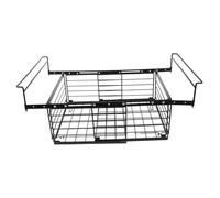 Angoily Panier Organisateur Congélateur Métallique Suspendu Réglable pour Congélateurs Coffres Optimisation Circulation Empilable et Facile à Nettoyer