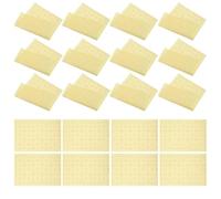 Angoily Papier à Calligraphie Chinois Xuan 15 Grilles Jaunes 10 Feuilles par Set, 20 Sets pour Pratique Calligraphie Chinoise et Japonaise, Feuilles D'exercices Absorbantes pour Débutants