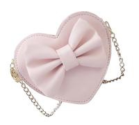 Angoily Paquet Bandoulière Créatif de Cœur pour Filles, Élégant et Polyvalent Chaîne en Pu, Facile à Ouvrir et Fermer, pour Différentes Occasions