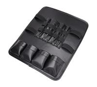 Angoily Paquet de Rangement pour Coiffeur Bandoulière Réglable - Pochette à Outils de Coiffure Ergonomique 30,5 X 30,5 CM Adaptée aux Coiffeurs Professionnels Hommes