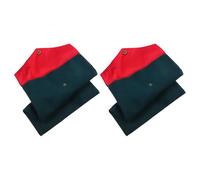 Angoily Paquet de Rangement pour Écritures Lot de 2, Pochette en Velours Doux Vert Foncé, Étui pour Bible, Coran et Livres Religieux, Organiseur Léger pour Étude Biblique et