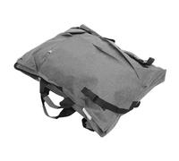 Angoily Paquet Portefeuille pour Outils de Dessin A3 Gris, Paquet d'artiste Double Épais, Bandoulière Large Respirante, Conteneur Pratique pour Croquis Extérieur, Matériel Artistique