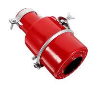 Angoily Pare-Étincelles Métallique pour Voiture 50 MM Pare-Étincelles D’Échappement à Fixation par Collier Accessoire Pratique et Résistant Adapté aux Véhicules et Dépôts Pétroliers