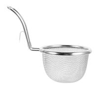Angoily Passoire à Nouilles en Acier Inoxydable 304, Passoire pour Fondue Chinoise Résistante à la Chaleur, Louche de Filtration Petite Taille Cuisine Ménagère, Accessoire Ustensiles