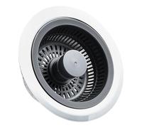 Angoily Passoire Évier Cuisine Acier Inoxydable Panier Filtrant Drain Robuste et Crépine Anti-cheveux pour Évier Lavabo Accessoire pour Cuisine et Salle de Bain