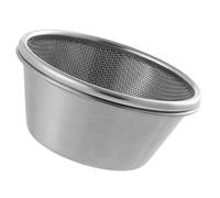 Angoily Passoire Fine Acier Inoxydable avec Bol Mélangeur Set pour Laver Fruits Légumes Évier Cuisine Panier de Vidange Compact et Polyvalent