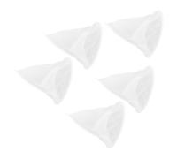 Angoily Passoires à Miel Nylon 5 Pièces, Tamis Coniques à Maille Fine 35x35x30 cm, Filtrant Efficace pour Extraction de Miel en Exploitation Apicole et Usage Domestique, Compatible Seaux