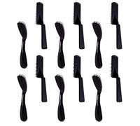 Angoily Peignes pour Teinture de Cheveux Abs Flexibles et Faciles à Utiliser, Lot de 20 Pièces, Accessoires Professionnels pour Salon de Coiffure et Coiffage