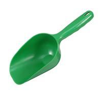 Angoily Pelle de Jardin Renforcée Verte Large Tête Pratique pour Creuser Terre Outil Léger Polyvalent pour Plantes et Sols Intérieur et Extérieur