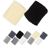Angoily Pelotes de Fil à Crocheter pour Tapis DIY 12 Pcs, Fibre Acrylique Douce, Couleurs Variées, Kit Fil pour Tricot, Crochet et Création de Tapis, Loisirs Créatifs Maison