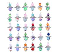Angoily Pendentif Aile en Alliage Délicat pour Cosplay et Occasions Spéciales, Accessoire Pendentif Mode Unique, Ne Raye Pas la Peau, Matériau Abs et Couleur Aléatoire Style Aléatoire