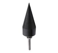 Angoily Perceuse Manche Hexagonal Foret Fendeur Chauffage Acier Haute Outil Fendeur Bûche Robuste pour Perceuse Électrique