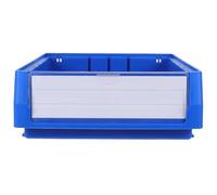 Angoily Petite Boîte de Rangement pour Outils 300X234X90 MM Plastique Robuste Compartiments Multiples sans Couvercle Mallette Portable pour Visserie Bricolage et Organisation