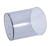 Angoily Petite Poubelle Ronde en Plastique 20 X 19 Cm, Corbeille de Bureau Compacte Gris Clair, Mini Poubelle Portable pour Chambre D’élève, la Cuisine et Chambre D’garçon et Filles, Bac