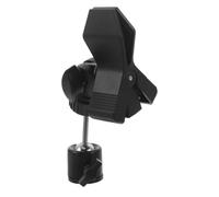 Angoily Pince Micro à Rotule 17mm en Alliage et Plastique, Angle Réglable | Pince à Ressort, Stabilité Renforcée pour Sessions et Support de Bureau, Noir, Usage Solide