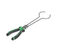 Angoily Pince pour Creuset Inoxydable avec Poignée Isolante Antiadhésive pour et Travail des Métaux Outil Polyvalent pour Bijouterie et Fonte