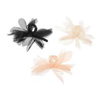 Angoily Pinces à cheveux 3pcs griffes en plastique pour femmes, style élégant et raffiné, parfait pour temps venteux extérieur