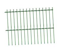 Angoily Piquets de Jardin Réglables pour Plantes Support Unique pour Tiges avec Anneaux et Connecteurs Accessoires Pratiques pour Plantes Grimpantes et Culture Potagère