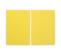 Angoily Planche de Cassage Réutilisable en Eva et Abs 1,0 Cm Jaune pour Taekwondo Garçon et Filles Équipement D'entraînement Arts Martiaux, Planche à Perforer Résistante pour Passage