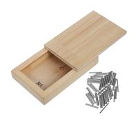 Angoily Planche de Renforcement des Mains en Bois Chevilles en Fer pour Rééducation des Doigts et Amélioration Flexibilité, pour Usage à Domicile Hôpital