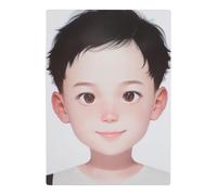 Angoily Planche d'Entraînement au Maquillage Visage Réutilisable A4, Pochoir Coloré pour Peinture Faciale Artistique, Modèle Pratique pour Yeux et Visage, Outil Léger pour Apprentissage