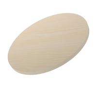 Angoily Plateau de Table Rond en Bois Massif 30 Cm Finition Bois Beige Antidérapante Épaisseur Renforcée Remplacement pour Table Basse Cuisine Salon et Terrasse