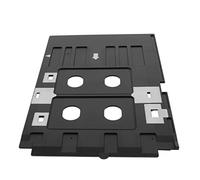 Angoily Plateau D'imprimante de Cartes PVC 86x54 Mm Réutilisable pour Impression Cartes D'identité Compatible R330 L805 Bureau Professionnel