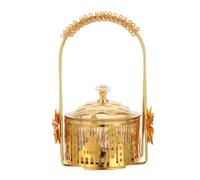 Angoily Plateau Ramadan avec Couvercle Plateau à Bonbons Décoratif Eid Mubarak pour Table Rangement Alimentaire Polyvalent Décoration Islamique Festive pour Ramadan et Eid