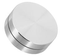 Angoily Plateau Tournant Alliage Aluminium Haute Précision pour Poterie Tour Manuel Rotatif Polyvalent pour Modelage Argile Accessoire Atelier Poterie Adulte Compact