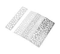 Angoily Pochoir Camouflage Léopard Réutilisable pour Modèles de Tank Gabarit Découpe pour Peinture Spray DIY Motif Creux pour Scrapbooking et Peinture sur Maquettes