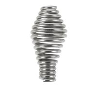 Angoily Poignée de Rechange à Ressort en Acier Inoxydable pour Poêle à Bois - Poignée Conique Unilatérale 1 Pièce - Résistante la Chaleur, Compatible Poêles à Granulés, Barbecues