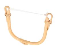 Angoily Poignée de Théière en Bambou Résistante à L'Usure 13.50X9.50Cm pour Usage Professionnel et Personnel Accessoire de Remplacement Facile à Installer