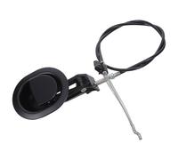 Angoily Poignée de Traction en Alliage de Zinc Noir 9 Cm X 7,5 Cm avec Câble de Déverrouillage pour Fauteuil Inclinable Pièce de Rechange Compatible pour Canapé Relax Câble Fauteuil