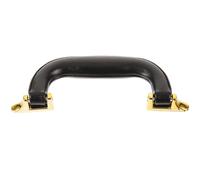 Angoily Poignée de Valise Remplaçable Cuir Synthétique Noir Grip Ergonomique Robuste pour Bagages Coffre et Valise de Voyage Anse Main Confortable