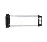 Angoily Poignée de Valise Télescopique en Alliage D'aluminium Structure Double Tige, Mécanisme Intérieur Caché, Réglable et Rétractable pour Trolley de Voyage