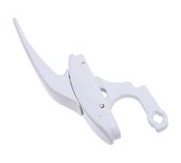 Angoily Poignée de Verrouillage de Fenêtre à Battant Blanche Loquet de Remplacement Robuste pour Fenêtres Coulissantes et Oscillo-Battantes Levier Multipoint Sécurisé pour Maison et