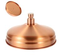 Angoily Pommeau De Cuivré Antique 20 Cm Buse D'arrosage En Cuivre Pour Salle De Bain Tête Fixe à Installation Simple Style Classique Et Moderne Pour Bain Relaxant Pomme Cuivre