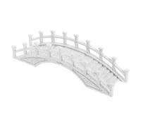 Angoily Pont Miniature Décoratif pour Jardin Zen Petit Accessoire Maison Poupée Figurine Artisanale Modèle Pont Ancien Chinois pour Micro Paysage
