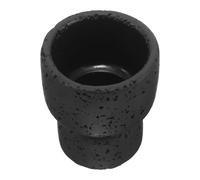 Angoily Porte-allumettes en Ciment Aspect Pierre Volcanique 6,8 X 8 Cm, Pot de Rangement Résistant aux Intempéries pour Salle de Bain, Cheminée et Décoration Intérieure, Organisateur