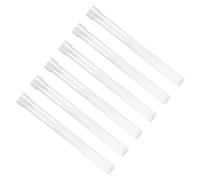 Angoily Porte-bâtonnets de Parfum 6pcs en Plastique Couvercle Hermétique, Facile à Transporter, Baril de Bâtonnets de Parfum Long pour Rangement et Protection
