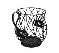 Angoily Porte-Capsules de Café en Fer Robuste Lettres Coffee Découpées, Organisateur Pratique pour Capsules Espresso, Adapté Cuisine et Espace Café