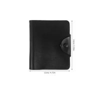 Angoily Porte-Carte Identité Cuir Synthétique pour Homme Classeur De Cartes avec Emplacements pour Permis De Et Objets