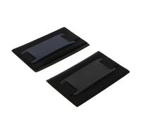 Angoily Porte-Cartes Adhésif Téléphone Portable 2 Pièces Multifonction Support Carte 3m Côté Couverture Souple pour Smartphone Unisexe Bleu Et Noir