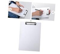 Angoily Porte Documents Métallique Aluminium Support Écrit Professionnel et Portable pour Bureau et École