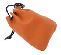 Angoily Porte-Monnaie Médiéval à Cordon Vintage en Similicuir Marron, Petite Bourse pour Cartes et Pièces, Accessoire Rétro pour Sorties Quotidiennes