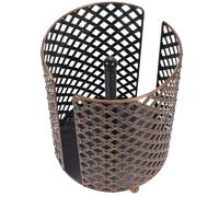 Angoily Porte-Rouleau de Papier Essuie-Tout en Fer Vintage Support Cuisine sans Perçage Porte-Papier Toilette de Bureau Compact Rangement Compatible Rouleau Standard Usage Domestique